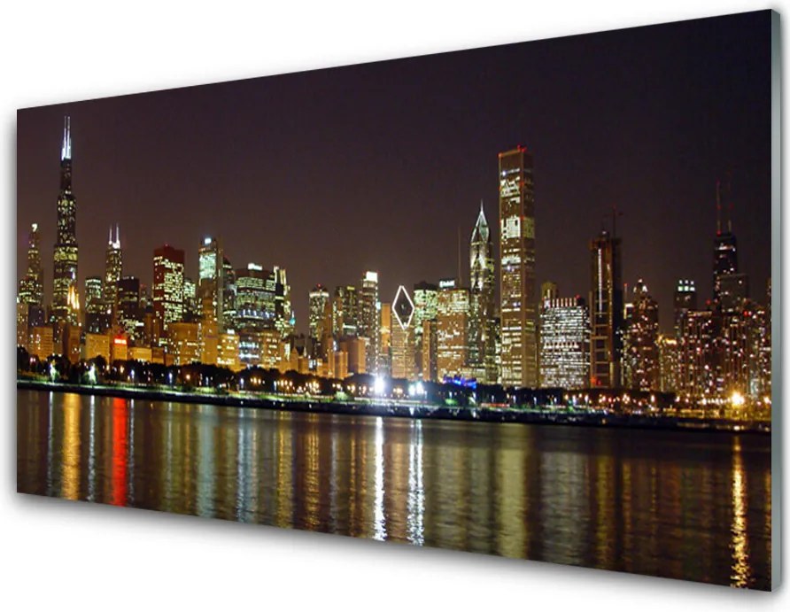 Obraz Akrylowy Miasto Domy