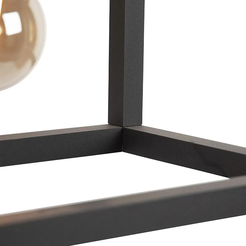 Inteligentna lampa wisząca czarna 4-punktowa z Wi-Fi G95 - Big Cage