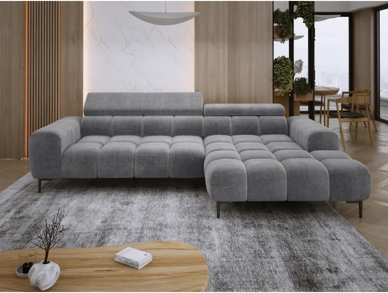 Narożnik PLAZA MINI wolnostojący Prawostronny w tkaninie EDEN 20 WERSAL