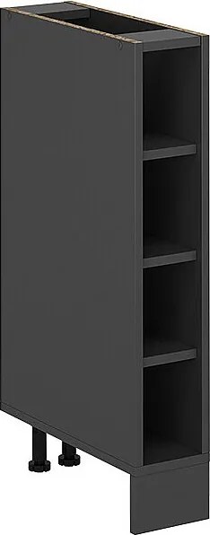 Półka kuchenna antracyt 15x44x81.6 r-line