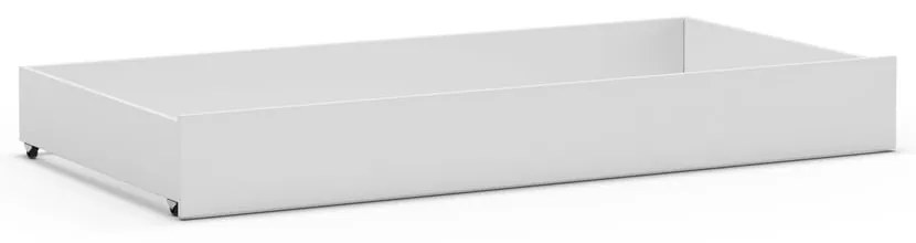 Biała szuflada pod łóżko dziecięce 90x190 cm Valka – Marckeric