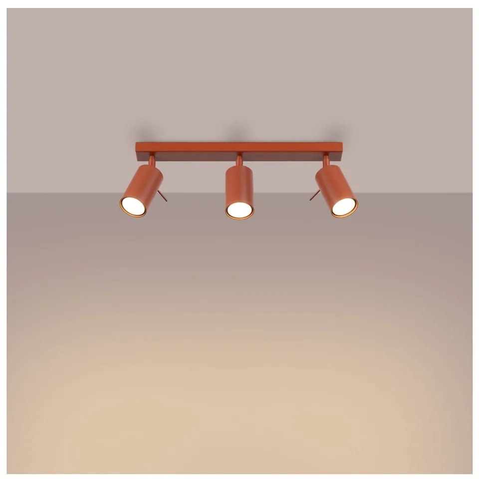 Ceglasta lampa sufitowa 6x45 cm Etna – Nice Lamps