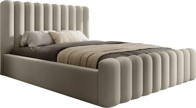 Łóżko Mona VII 180 w tkaninie Magic Velvet 2201