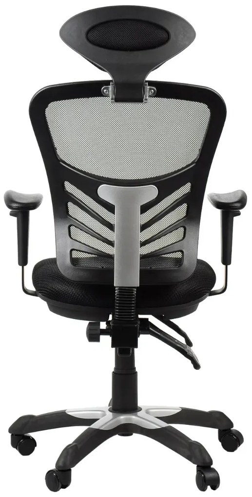 Fotel biurowy HG-0001H szary STEMA