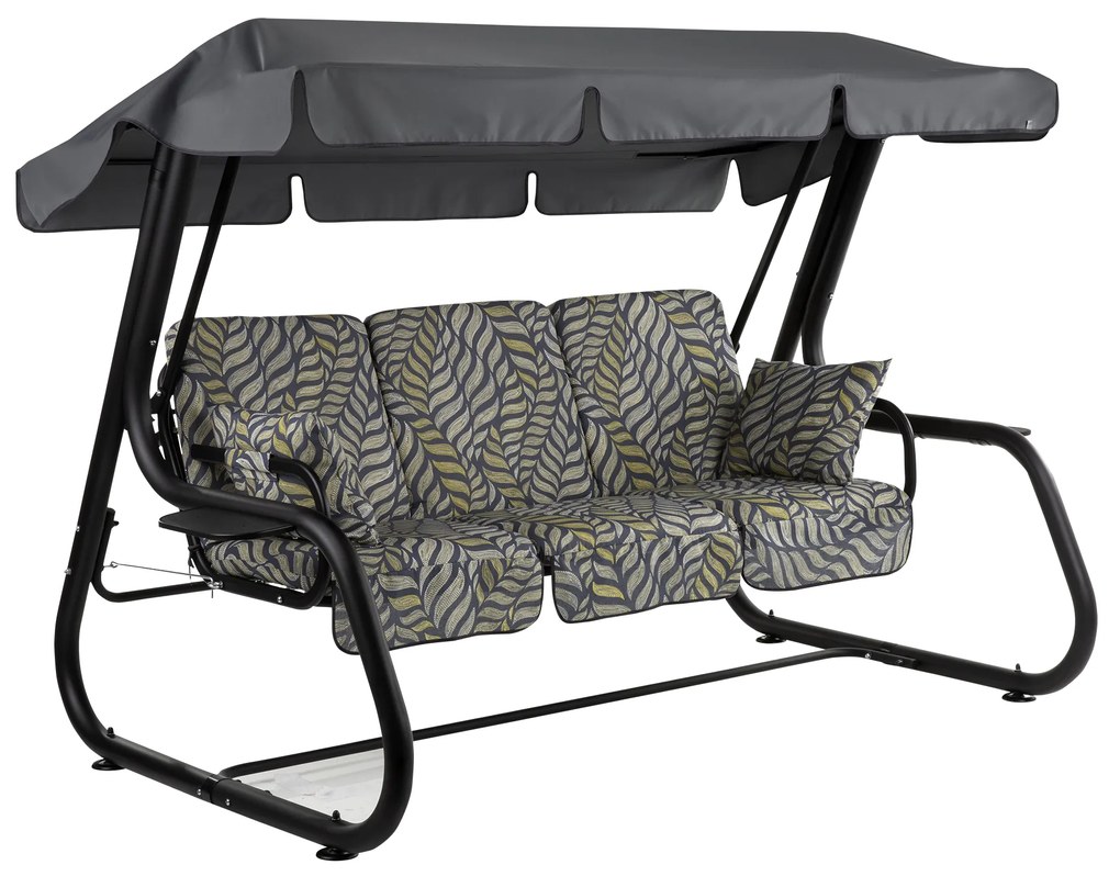 Huśtawka ogrodowa Rimini Black Edition G050-06PB PATIO