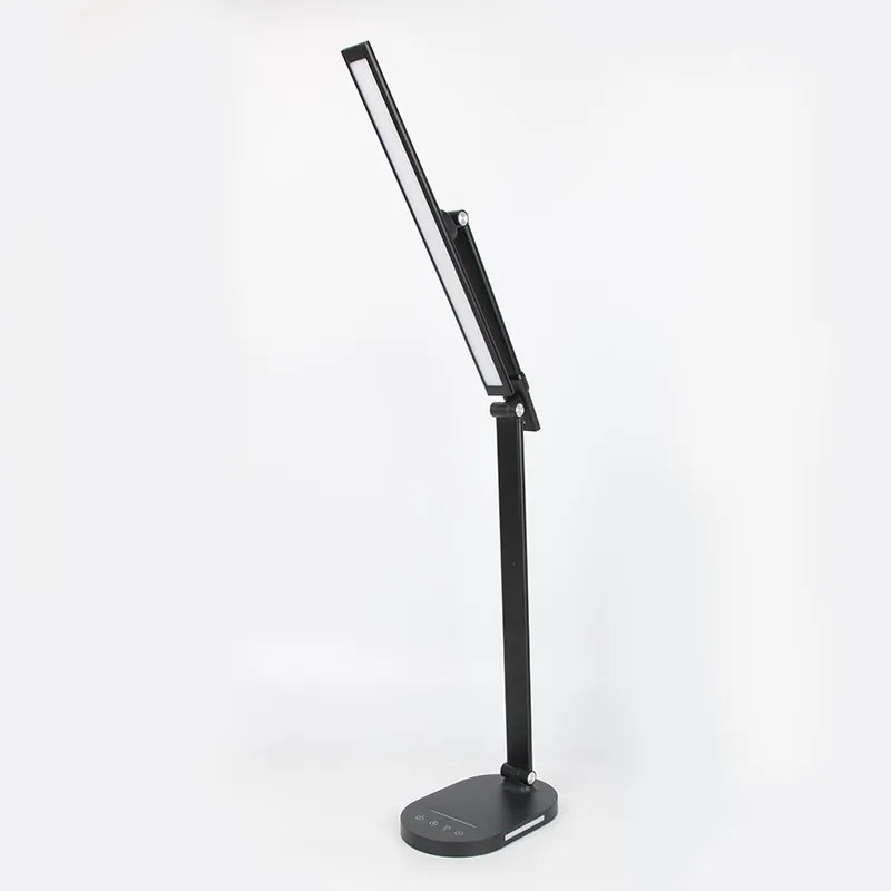 Lampa LED na biurko VOLTIA z ładowarką bezprzewodową i portem USB