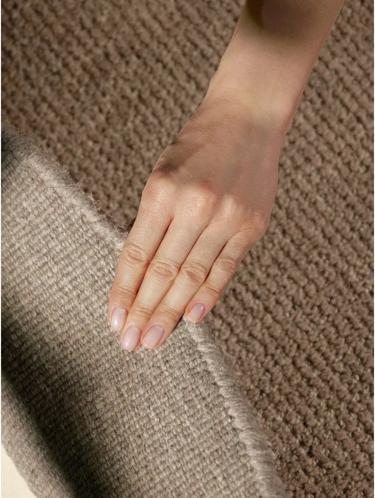 Beżowy wełniany okrągły dywan tkany ręcznie ø 160 cm Greenwich – Ted Baker