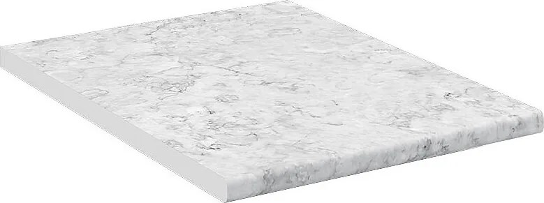 Blat kuchenny biały/marmur 45x60x2.8 r-line