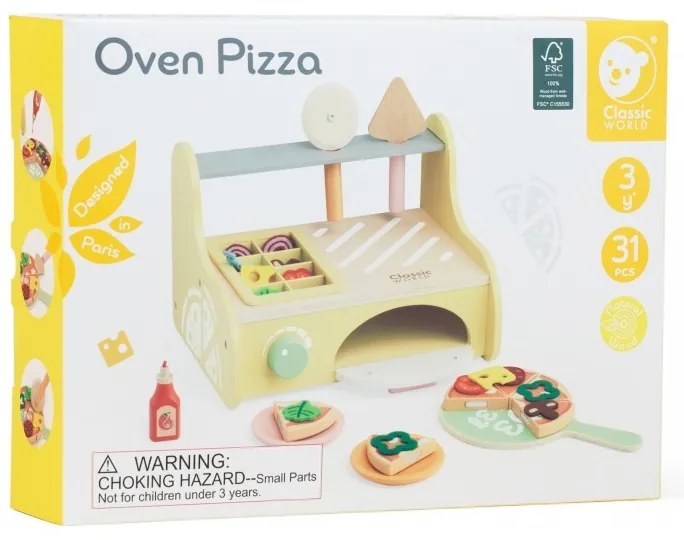 Classic world drewniany piec do pizzy oven pizza 3+ fsc