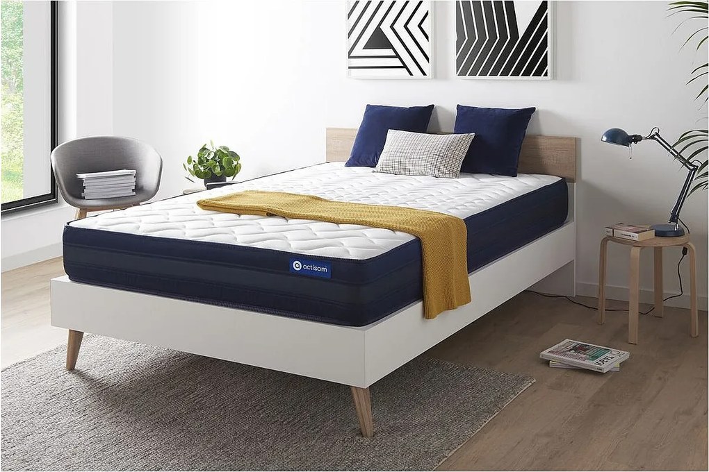 Materac Actilatex tech 140x190cm, Grubosc : 24 cm, Lateks i pianka z pamiecia ksztaltu, Bardzo wysoki, 5 stref komfortu
