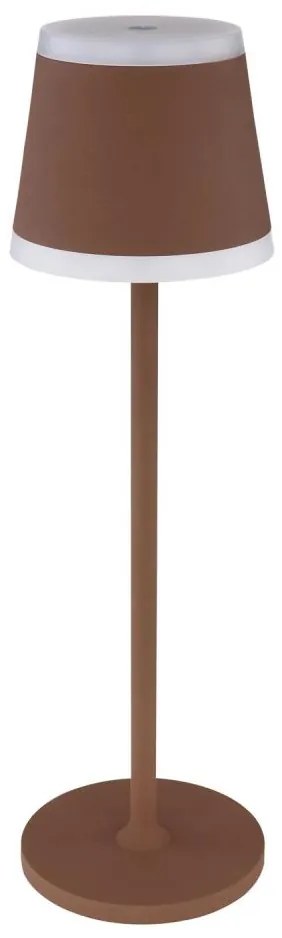 Globo 58433R - LED lampka stołowa RIDLEY LED/4,6W/3,7V 3000K brązowa