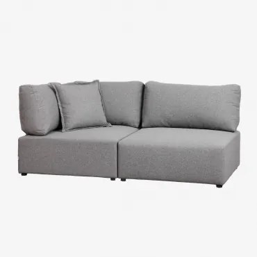 Modułowa Sofa Narożna 2-częściowa Kata Szary - Sklum