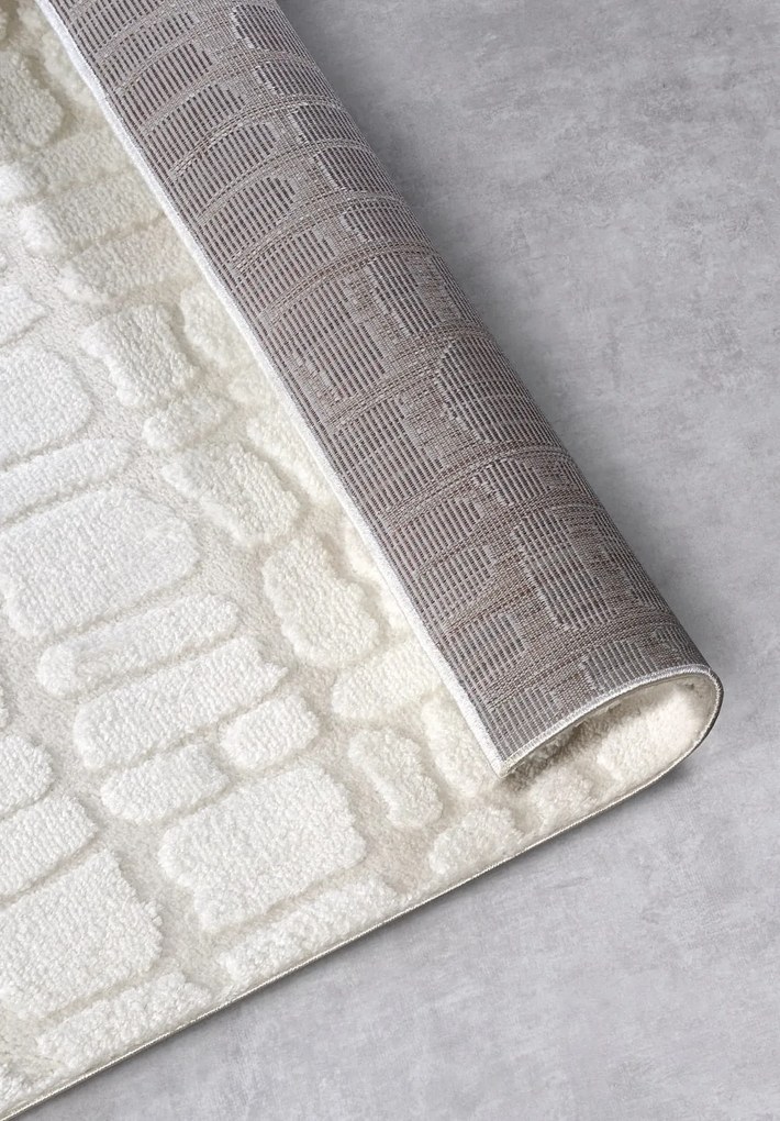 Dywan nowoczesny Gallery 3D kremowy 160 cm x 235 cm