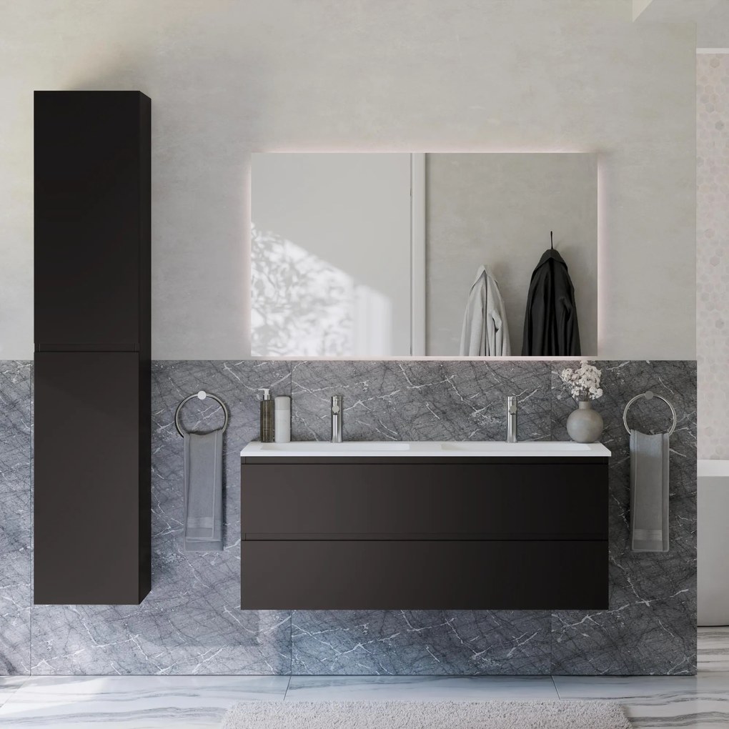 Badmöbel-Set AVA 120 cm mit Waschbecken