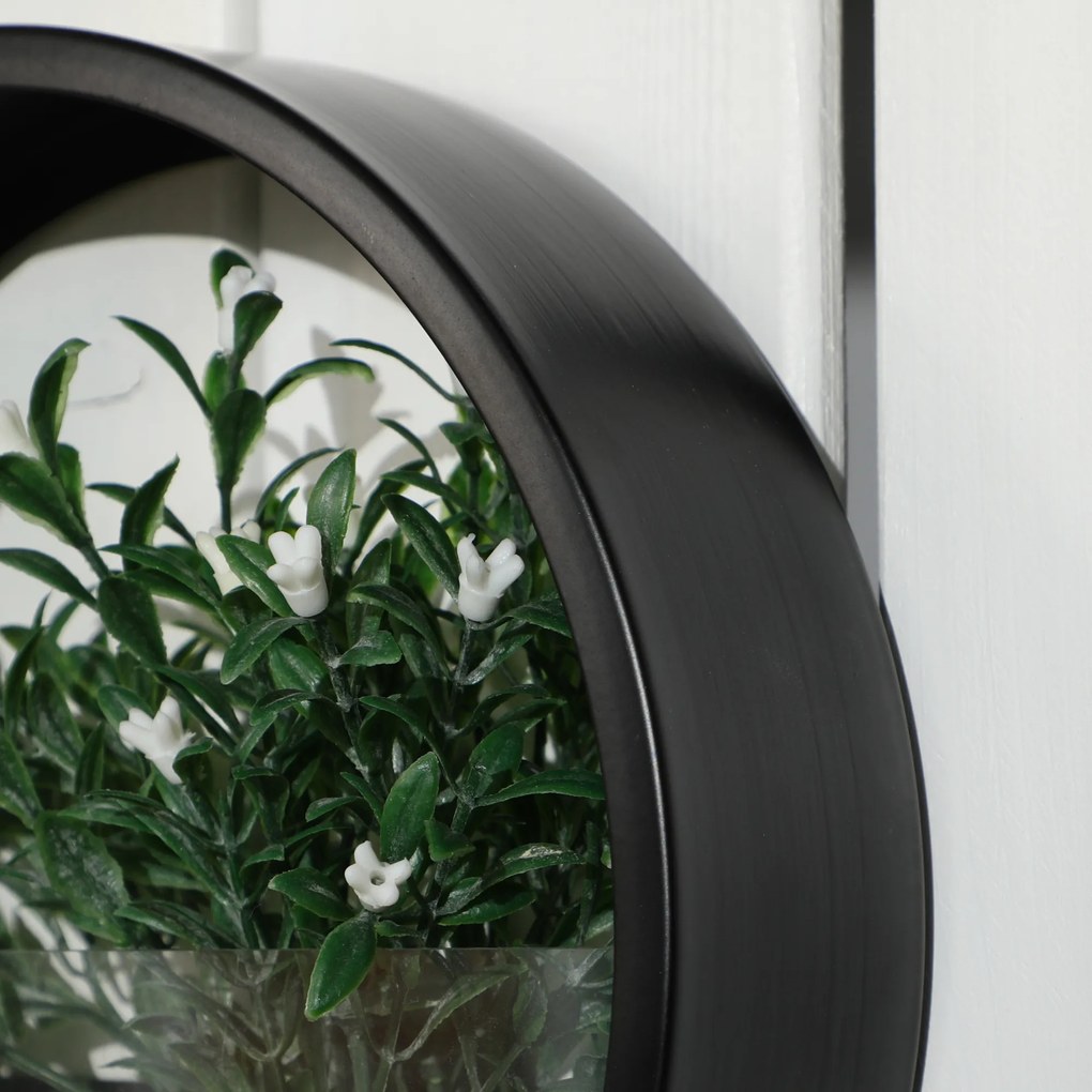 Outsunny Zestaw 3 wiszących doniczek Ogrodowe pojemniki na rośliny Dekoracyjne do zawieszenia | Aosom PL