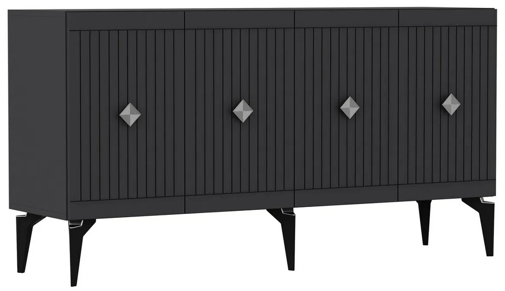 Szafka Midas Anthracite and Silver