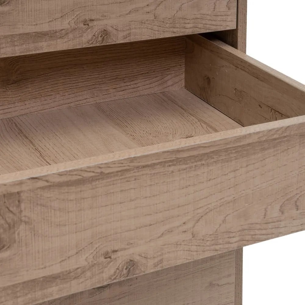 Otwarta szafa modułowa w dekorze dębu w naturalnym kolorze 60x180x45 cm Modular – Casa Selección