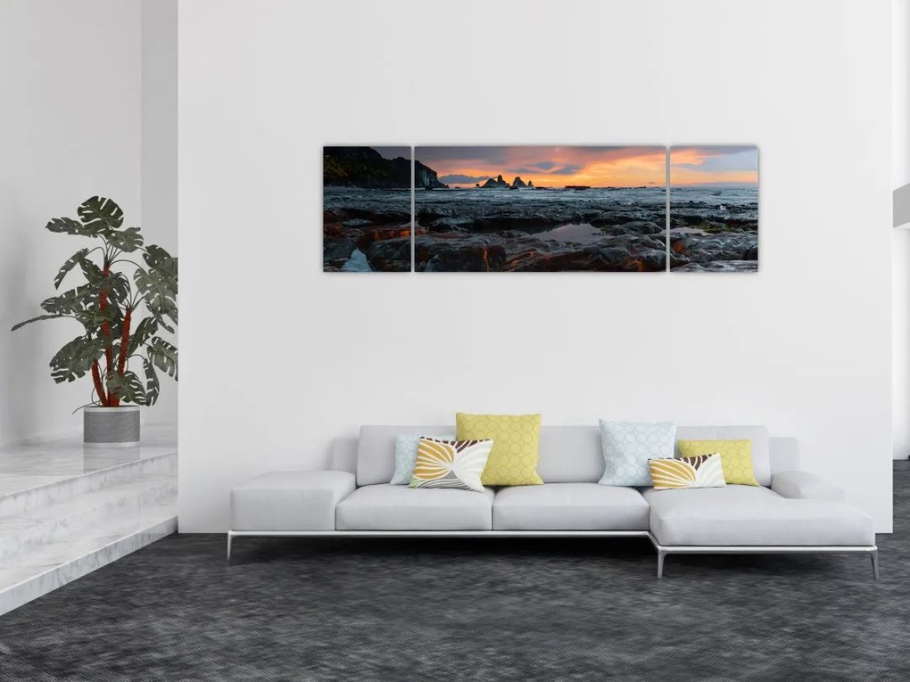 Obraz - krajobraz w Nowej Zelandii (170x50 cm)