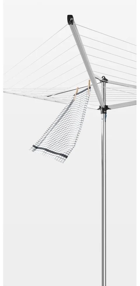Ogrodowa suszarka na pranie w kolorze srebra 30 m Essential – Brabantia