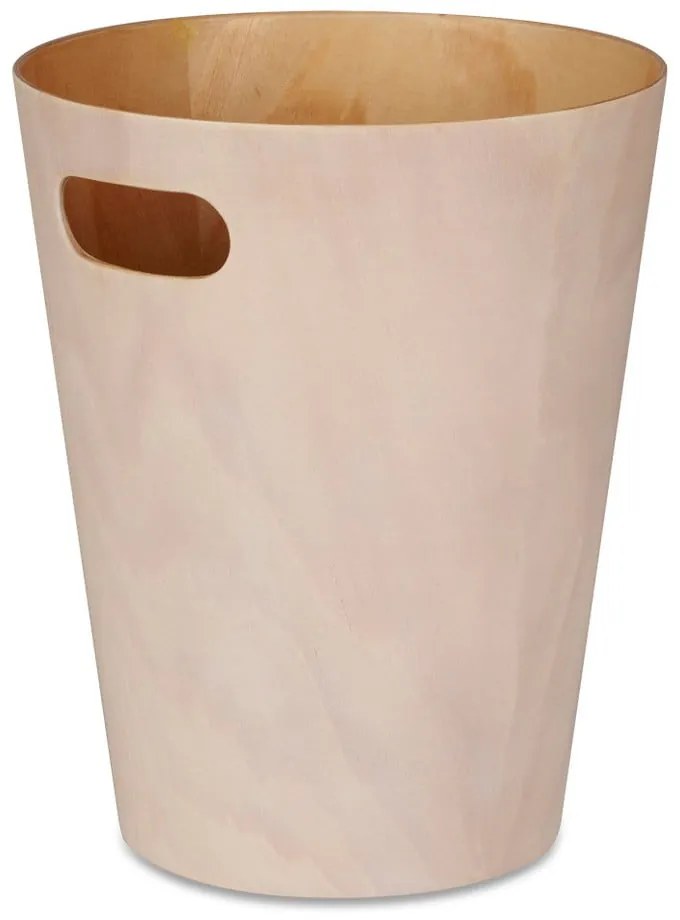 Beżowy biurowy kosz na śmieci 7,5 l Woodrow – Umbra