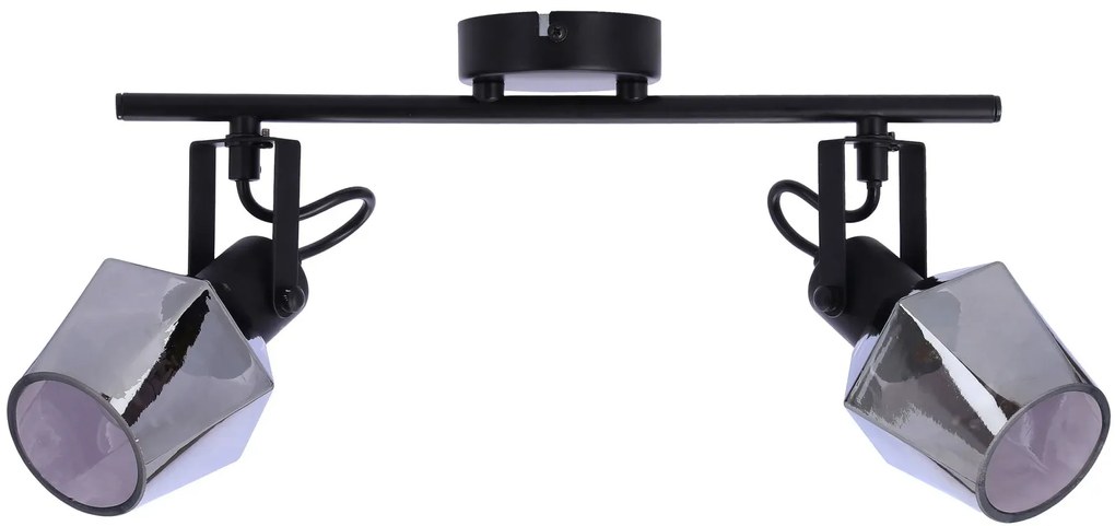 Lampa sufitowa dwupunktowa na listwie w stylu loft - Z053 Imprexi