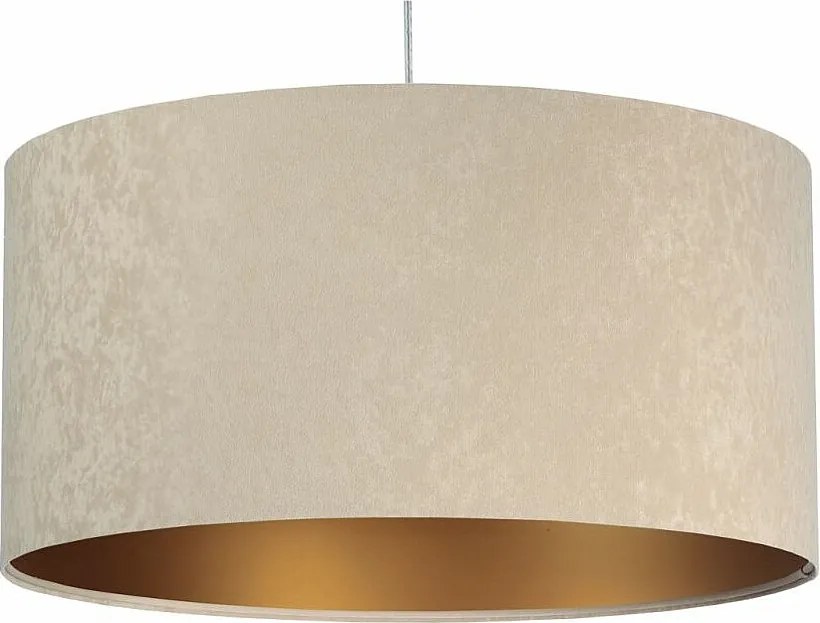 Lampa wisząca HOME 30 beżowa/złota