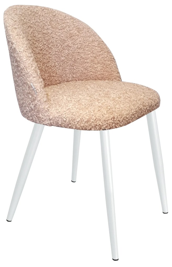 Krzesło Colin tkanina Rolf noga metalowa