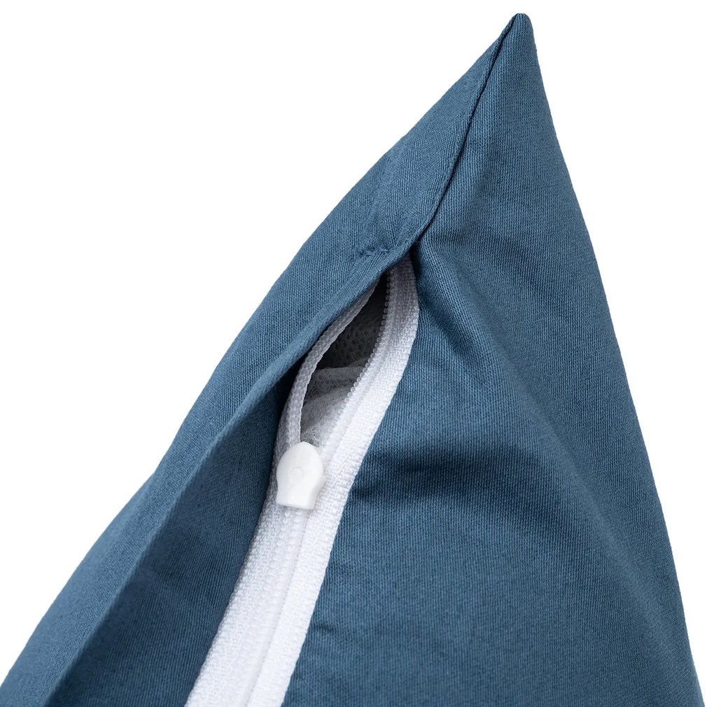 4Home Poszewka satynowa na poduszkę Sea Blue, 45 x 45 cm