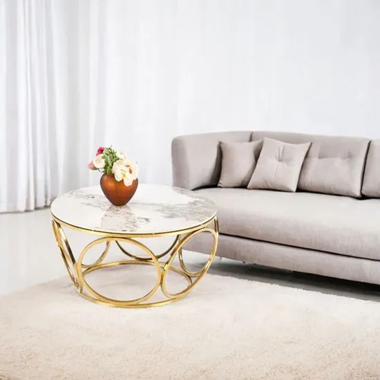 Ława okrągła do salonu R6-F85