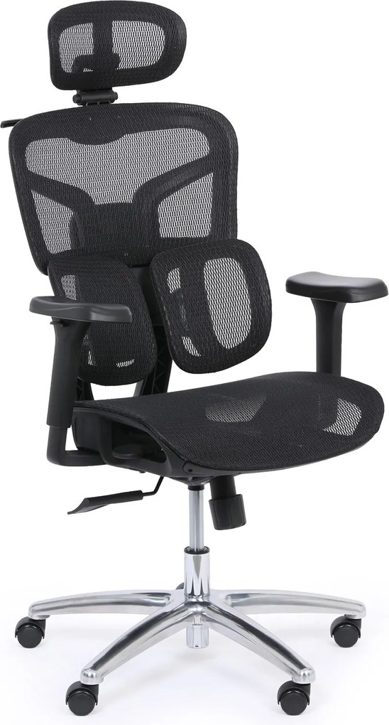 Krzesło biurowe VELAR, czarna