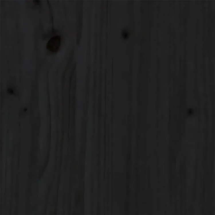 Czarne łóżko z litego drewna 120x200 T9-T92