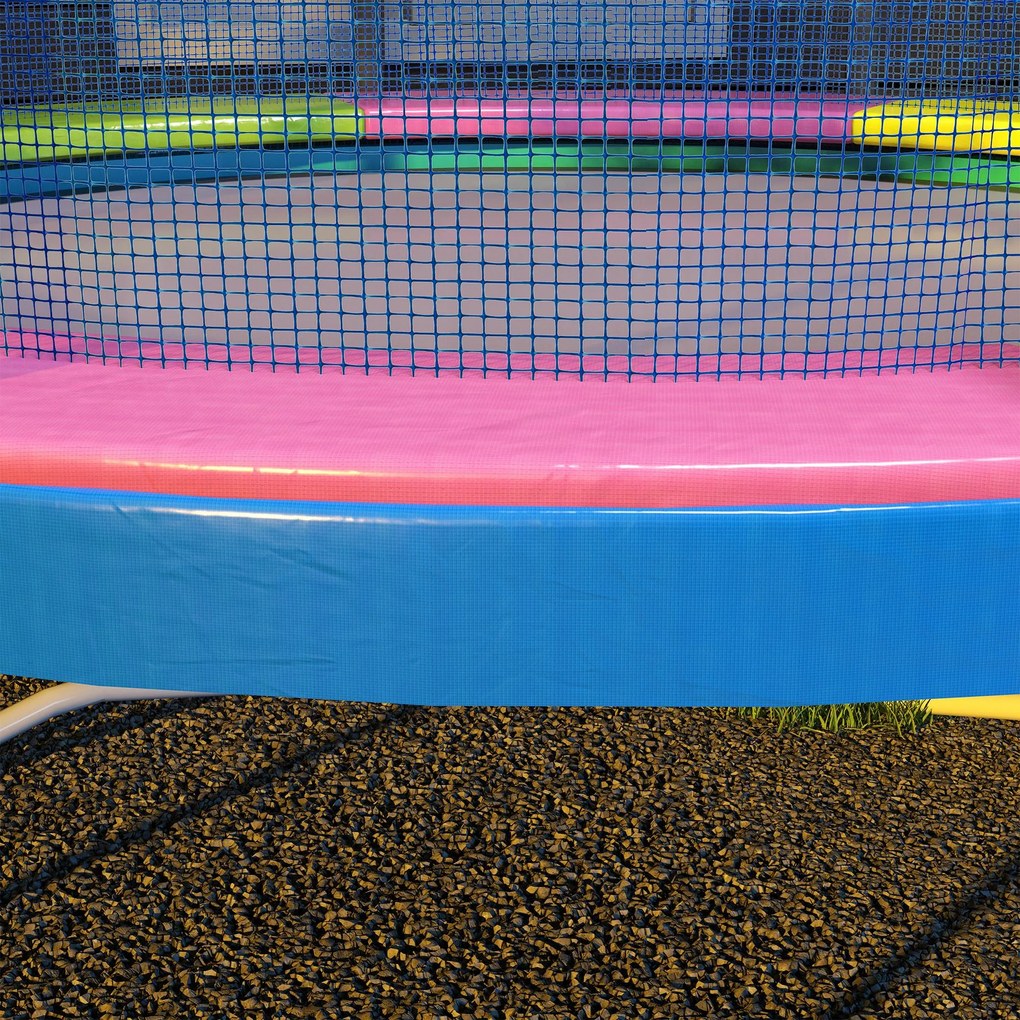 SPORTNOW Zamienny ochraniacz na krawędź trampoliny, wodoodporny, odporny na rozdarcia, Ø244 cm, kolorowy