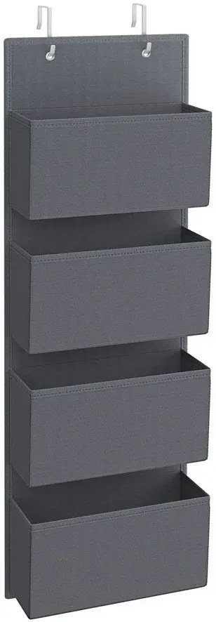 Szary wiszący organizer na drzwi M7-K69