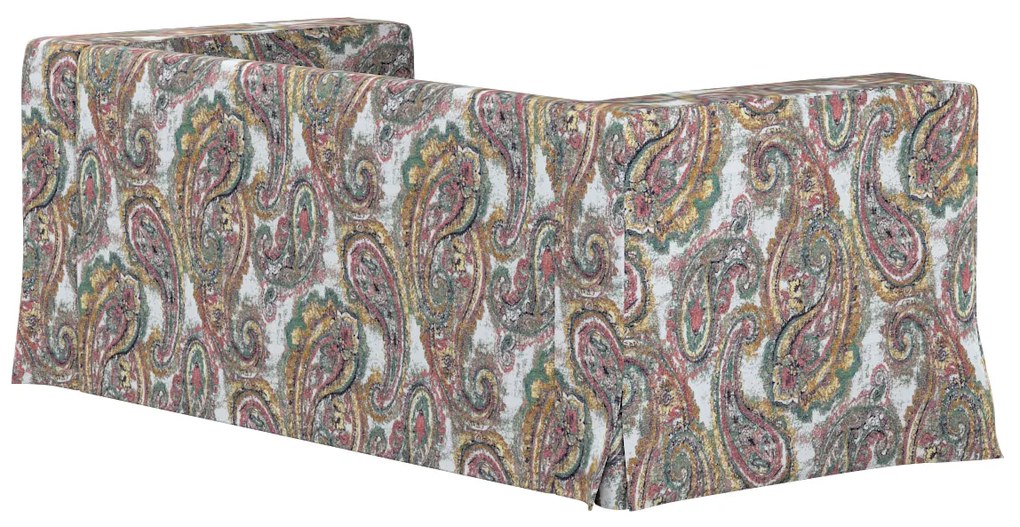 Pokrowiec na sofę Klippan 2-osobową długi z kontrafałdami