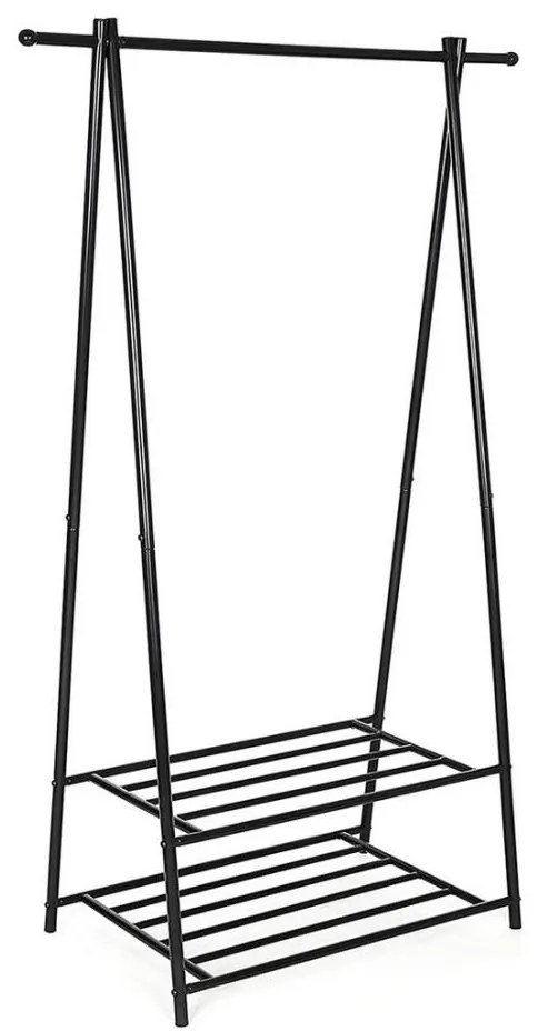 Wieszak stojący LINEA czarny