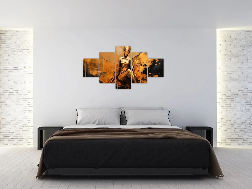 Obraz - Abstrakcja wróżki (125x70 cm)