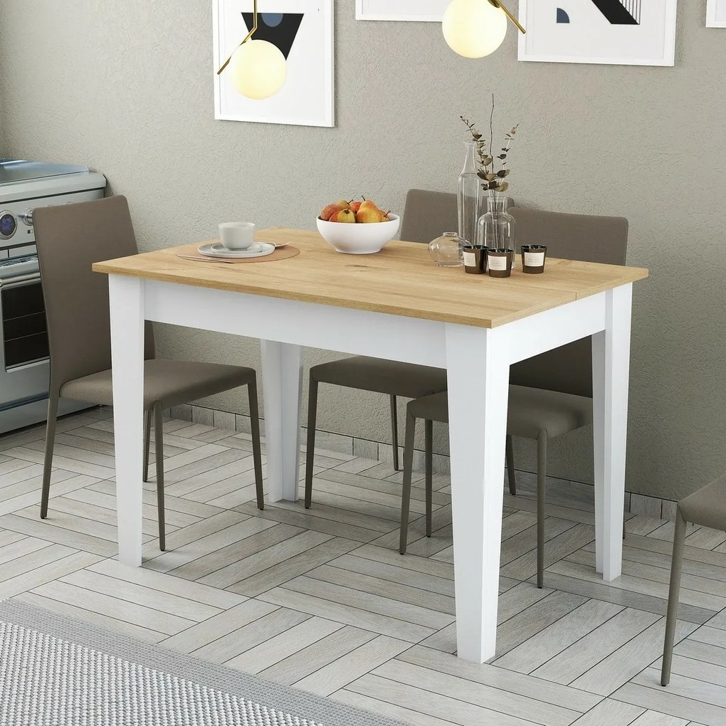 Stół do jadalni Kiev White and Oak