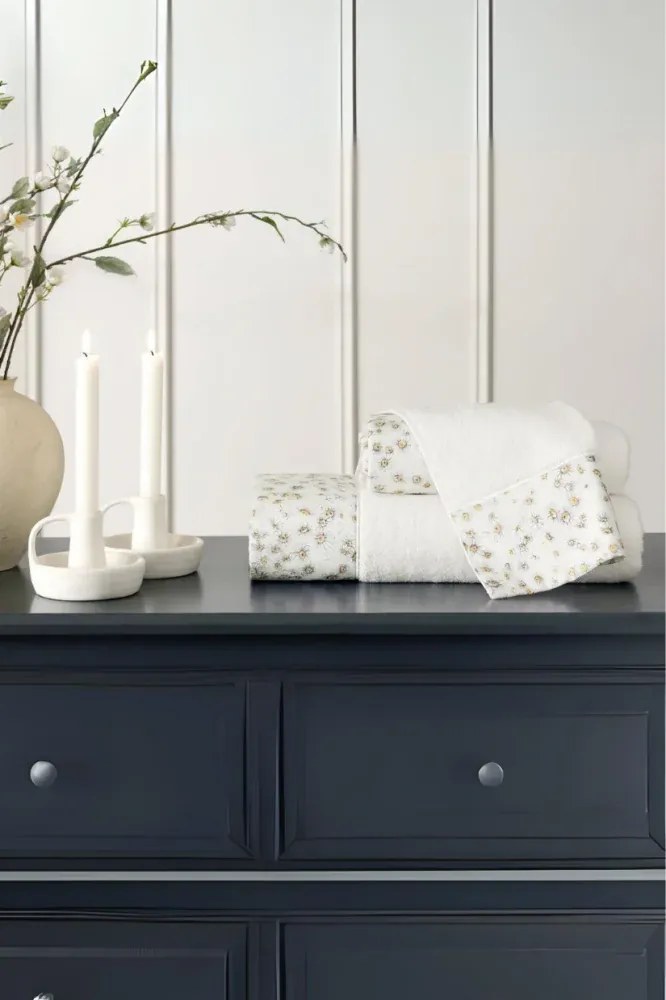 Podarunkowy zestaw ręczników MARY, 3 szt Biały