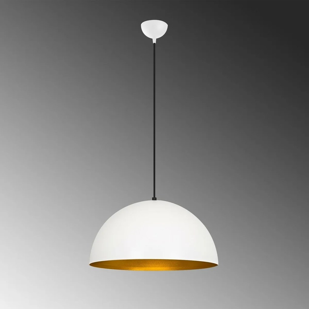 Lampa wisząca Mini Sivani - MR - 719, biała-złota