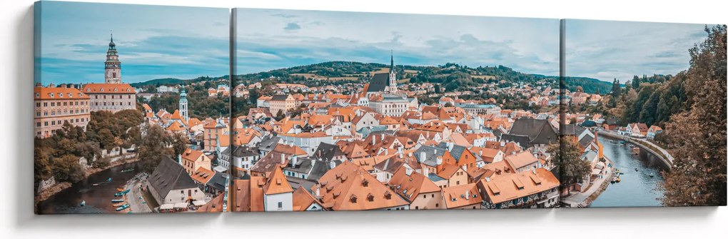 Obraz - Český Krumlov (170x50 cm)