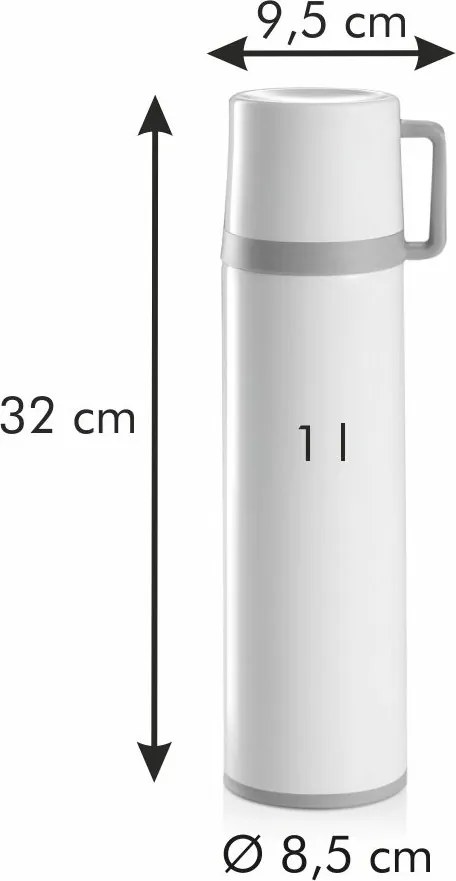 Tescoma Termos z kubkiem CONSTANT CREAM, 1 l, 1 l