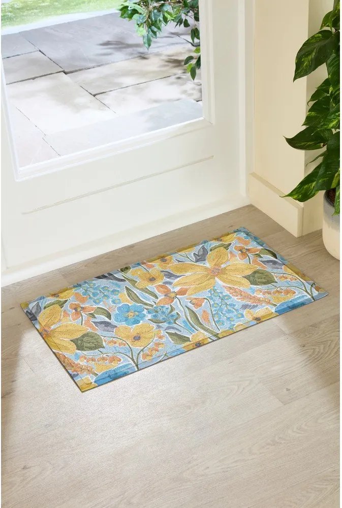 Wycieraczka z PVC 40x70 cm Flowers – Artsy Doormats