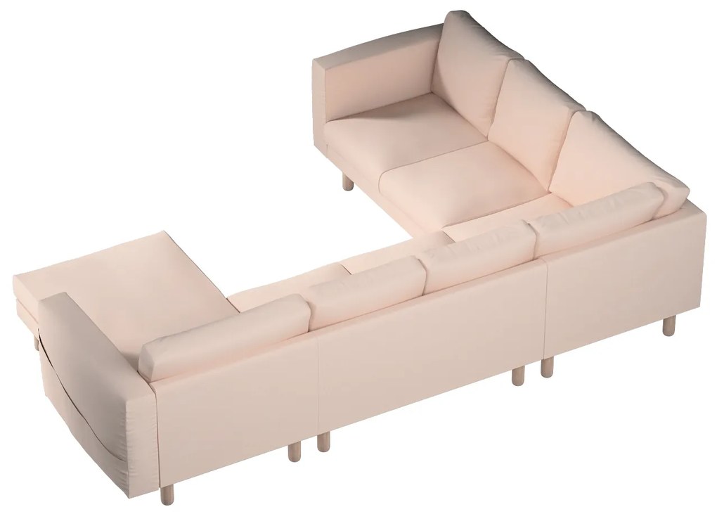 Pokrowiec na sofę narożną Norsborg 5-osobową z szezlongiem