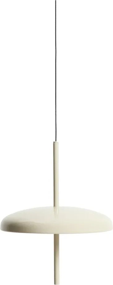 Jasnoszara lampa sufitowa LED ze ściemniaczem z metalowym kloszem ø 16 cm Porte – Kave Home