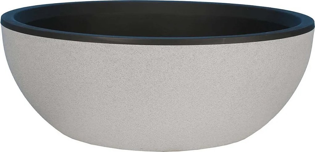 Doniczka Okrągła Efekt Granitu 40 cm