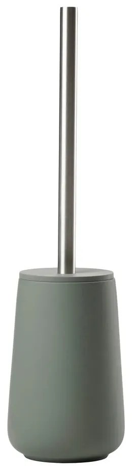 Zielona porcelanowa szczotka do WC Nova – Zone