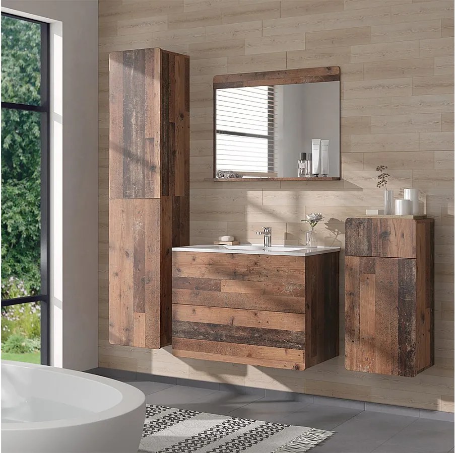 Zestaw mebli łazienkowych oldstyle 80x46x59.3 izan