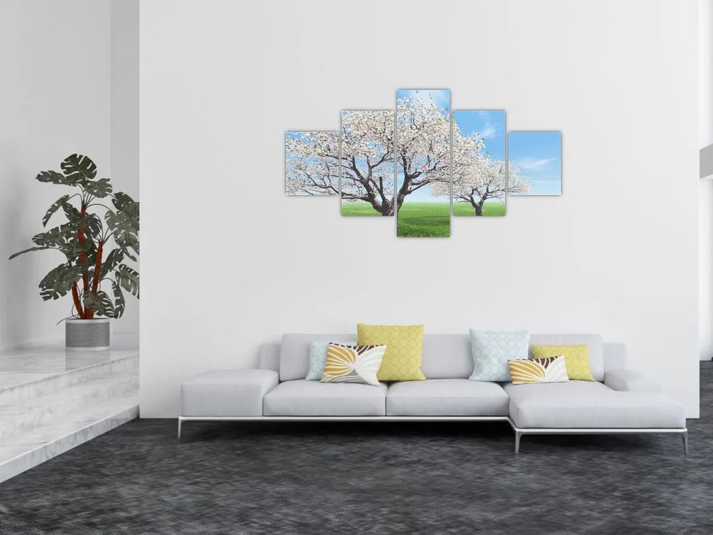 Obraz drzew (125x70 cm)