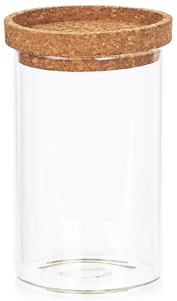 4Home Szklany pojemnik na żywność z pokrywką Cork, 850 ml, 850 ml