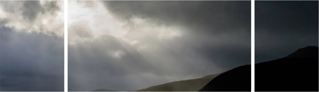Obraz zbliżającej się burzy (170x50 cm)